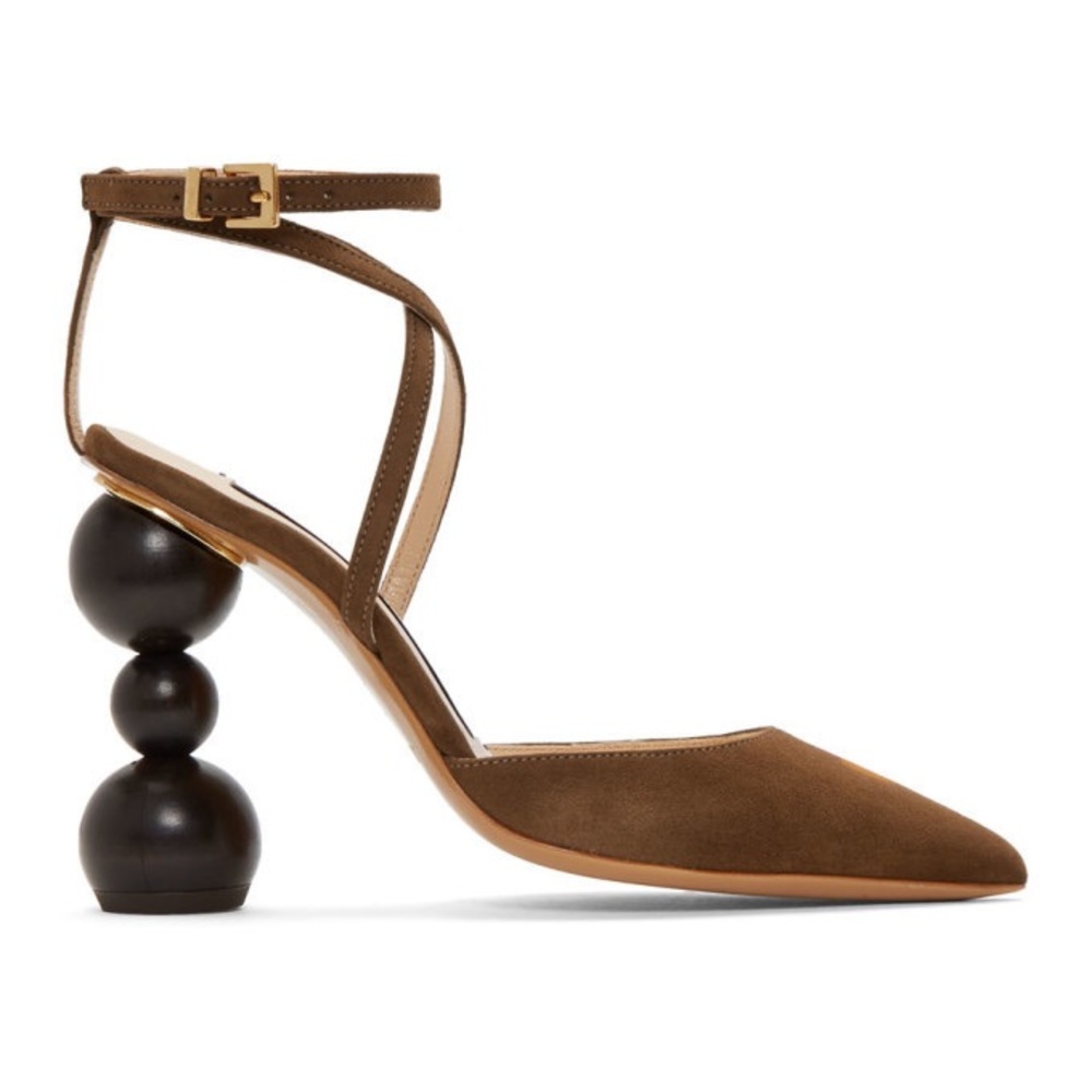 Jacquemus Brown Les Chaussures Camil Heels - 40